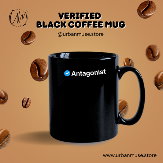 Antagonist Verified Black Coffee Mug